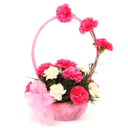 pink rose arrangement