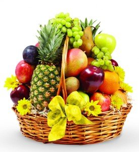 5 Kg Fresh Fruits Basket